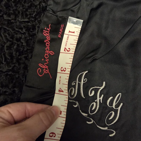 Projansky Black Real Fur Jacket - Picture 9 of 13